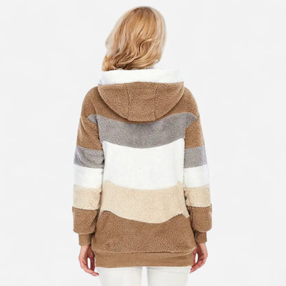 Sophie - Cardigan d'automne élégant en polaire douce