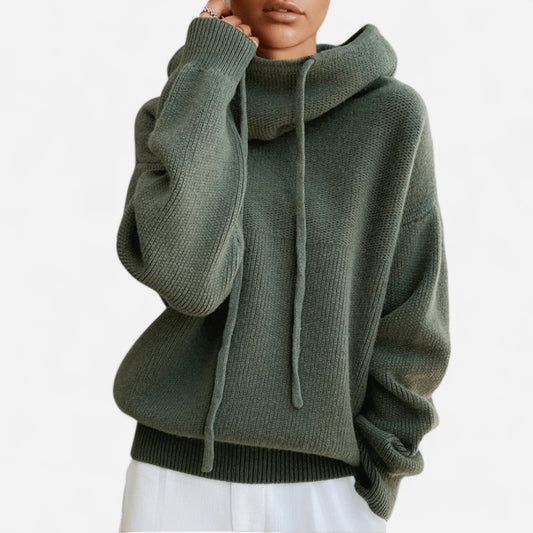 Québec Élégance pullover Charlot - Pull col roulé en laine mérinos élégant et confortable