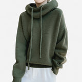 Québec Élégance pullover Charlot - Pull col roulé en laine mérinos élégant et confortable