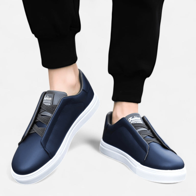 Québec Élégance schoenen mannen Jacko - Baskets classiques premium en cuir végan