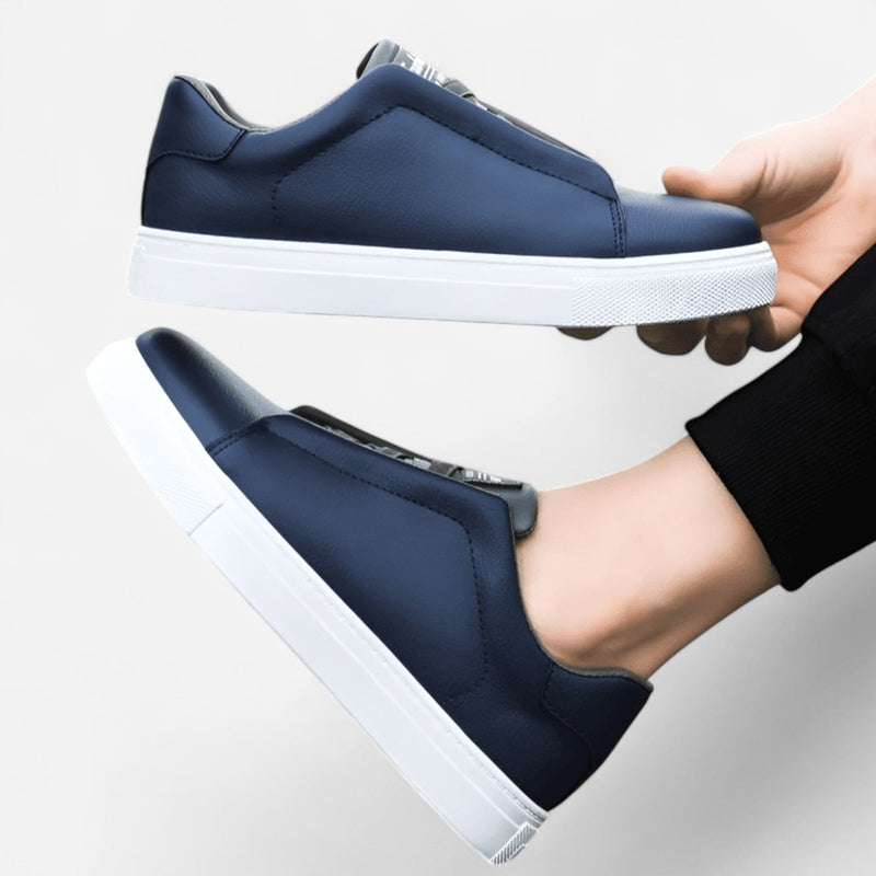 Québec Élégance schoenen mannen Jacko - Baskets classiques premium en cuir végan