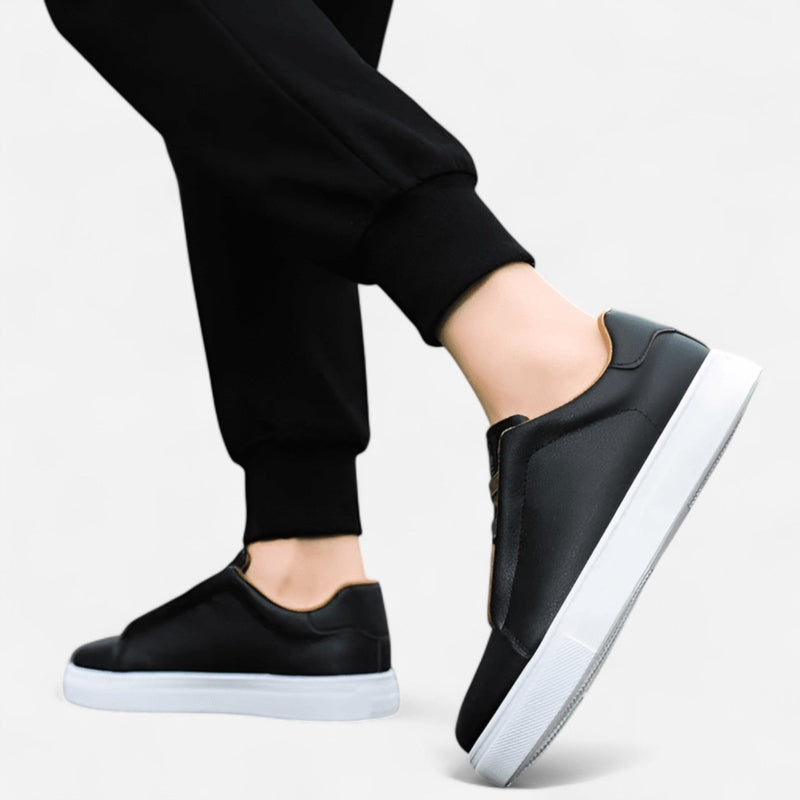 Québec Élégance schoenen mannen Jacko - Baskets classiques premium en cuir végan