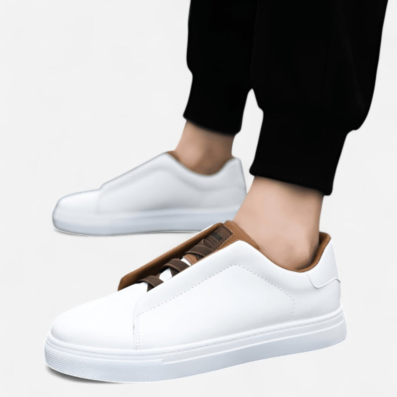 Québec Élégance schoenen mannen Jacko - Baskets classiques premium en cuir végan