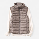 Québec Élégance vest Lynn – Gilet sans manches élégant et ultra-léger pour le printemps et l’été