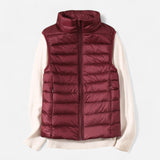 Québec Élégance vest Lynn – Gilet sans manches élégant et ultra-léger pour le printemps et l’été