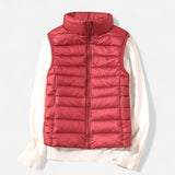 Québec Élégance vest Lynn – Gilet sans manches élégant et ultra-léger pour le printemps et l’été
