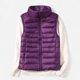 Québec Élégance vest Lynn – Gilet sans manches élégant et ultra-léger pour le printemps et l’été