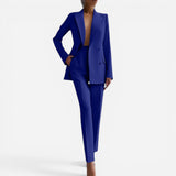 Ensemble Élégant de Blazer et Pantalon pour Femme - Chic et Confortable