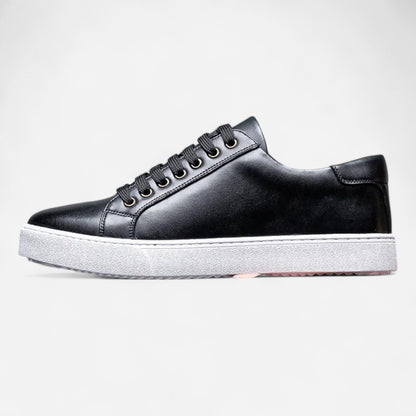 Salvano - Baskets en Cuir Véritable pour un Style Élégant