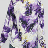 Eloura Satin Flow Shirt - Chemisier Satiné Élégant et Confortable