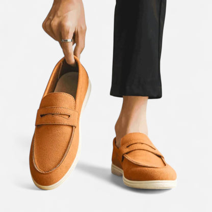 Renlow Mocassins en Suède Doux - Élégance et Confort Inégalés