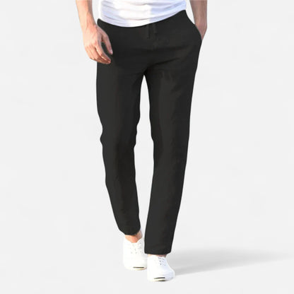 Jorn - Pantalon en lin léger pour un confort optimal et élégant