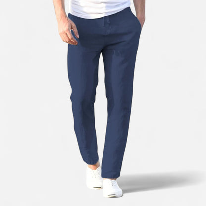 Jorn - Pantalon en lin léger pour un confort optimal et élégant