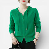 Alina Loft - Sweat à Capuche Tricoté Élégant et Confortable