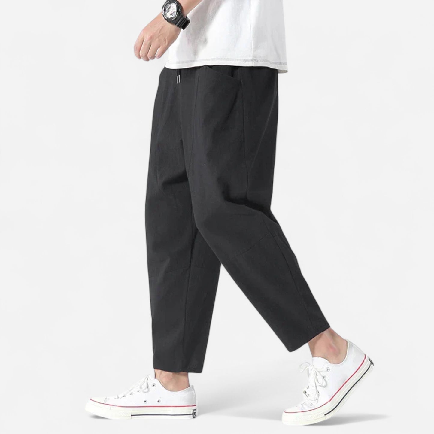 Alex - Pantalon décontracté élégant à coupe ample et stylé