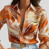Eloura Satin Flow Shirt - Chemisier Satiné Élégant et Confortable