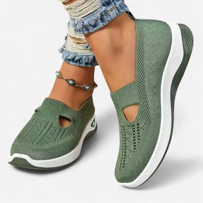 Avena - Baskets Slip-On Mesh Confortables et Élégantes