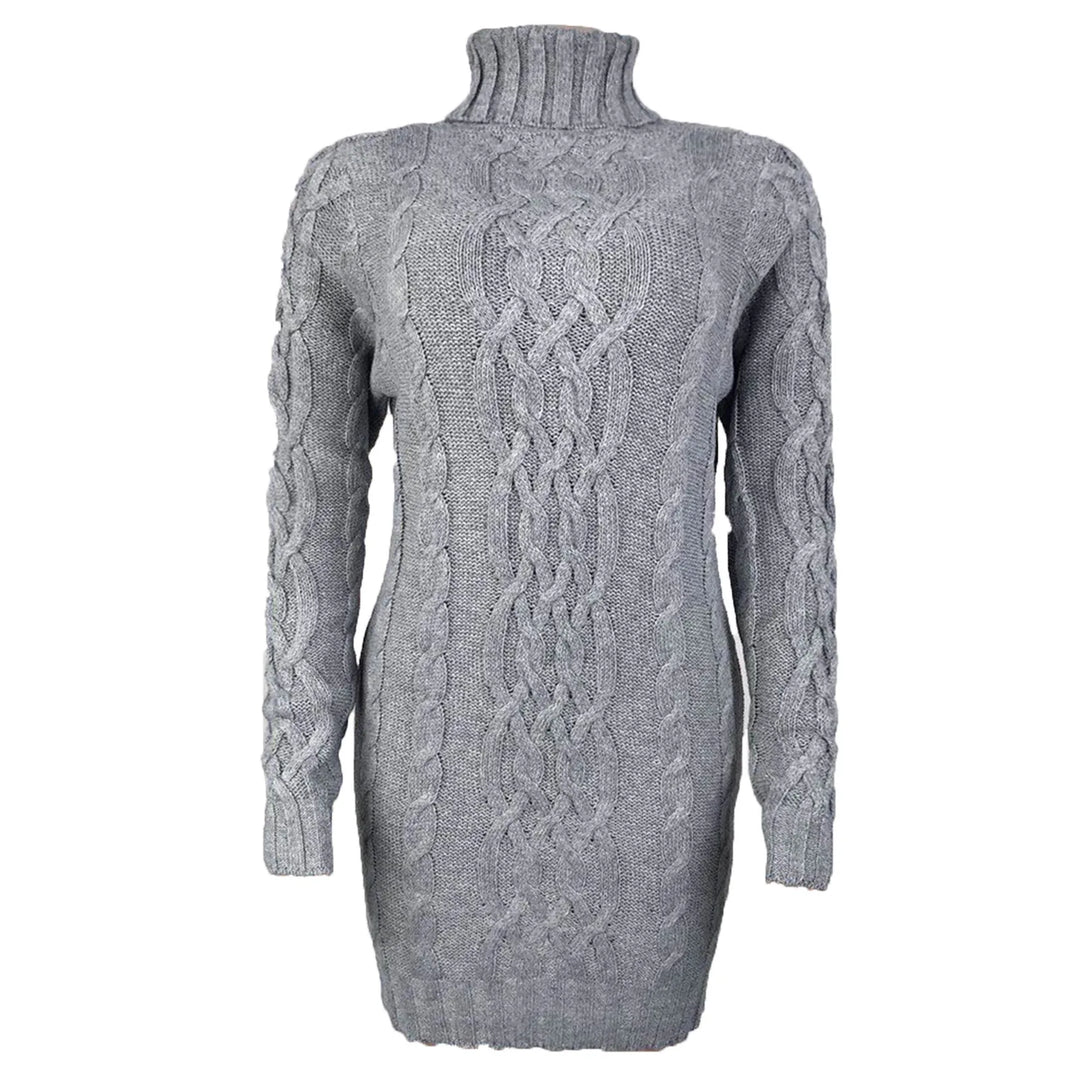 VIKTORIA™ | Turtleneck Long Sleeve Sweater 