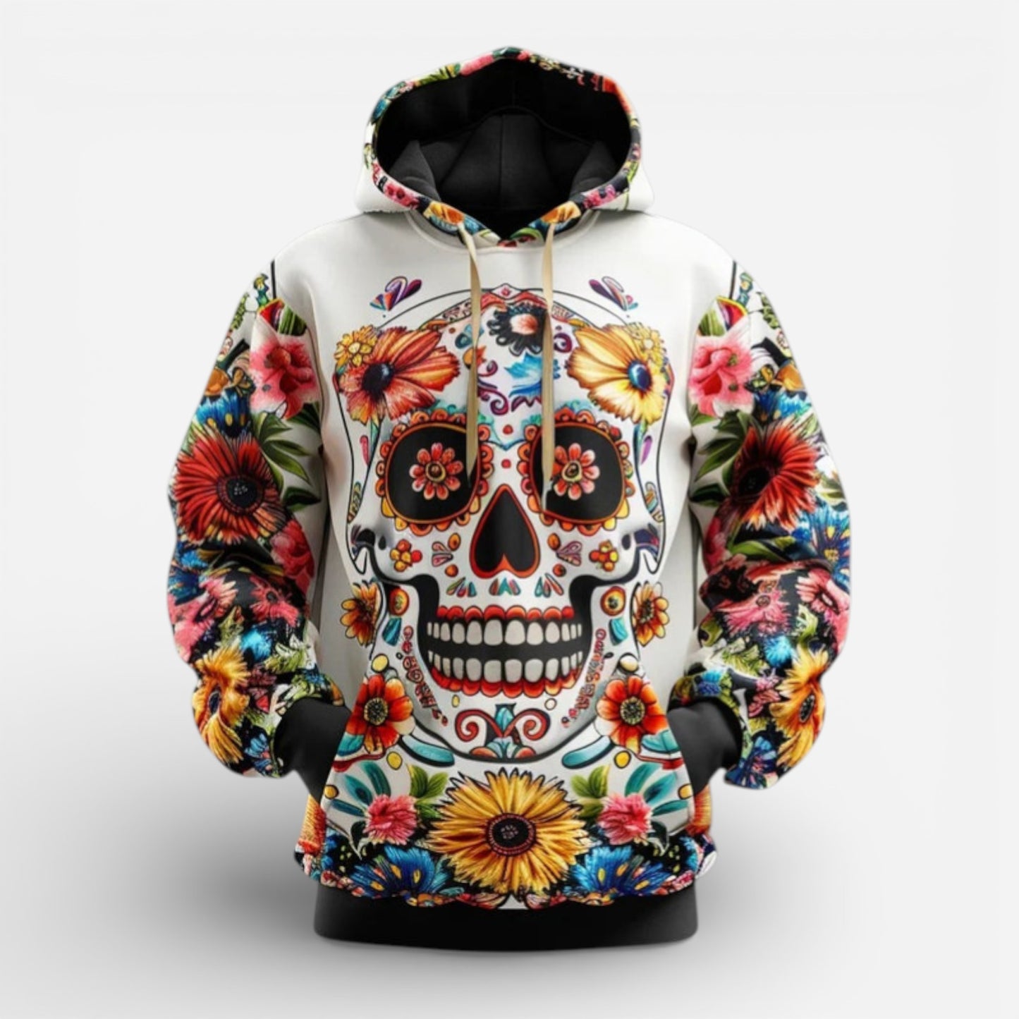 Santo Skull Hoodie - Sweat à capuche unique et stylé pour tous