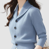 Lorvella - Blazer en Tricot Douillet pour un Style Élégant