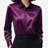 Elvire Satin Blouse - Élégance et Confort en Satin Premium