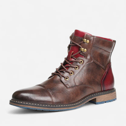 Ashford Bottes en Cuir Vintage - Élégance Durable et Confort Optimal