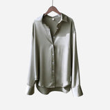Elvire Satin Blouse - Élégance et Confort en Satin Premium