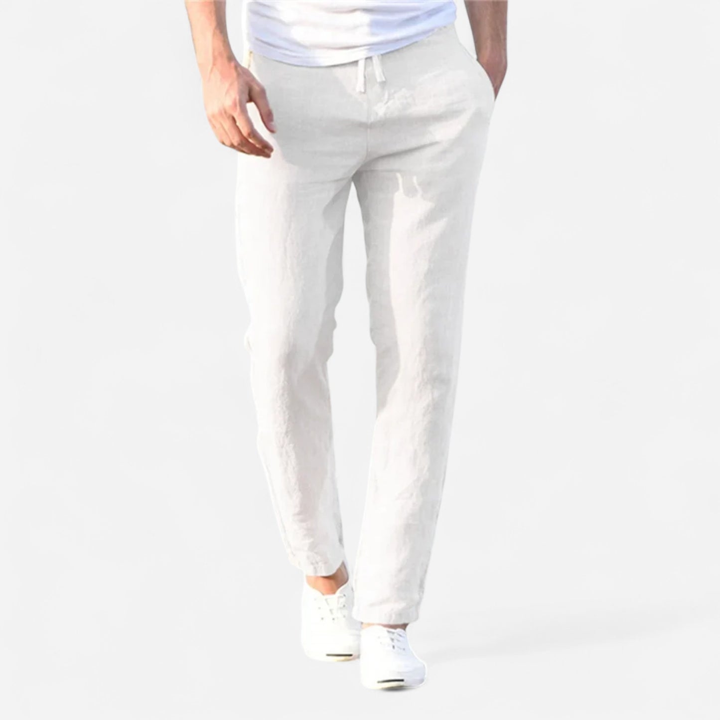 Jorn - Pantalon en lin léger pour un confort optimal et élégant