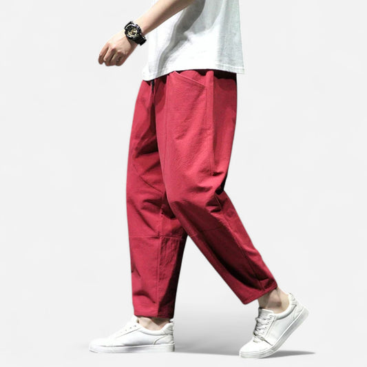 Alex - Pantalon décontracté élégant à coupe ample et stylé