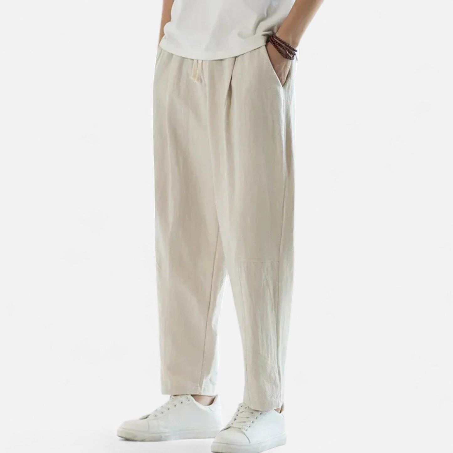 Tom - Pantalon d'été décontracté pour homme, confort optimal