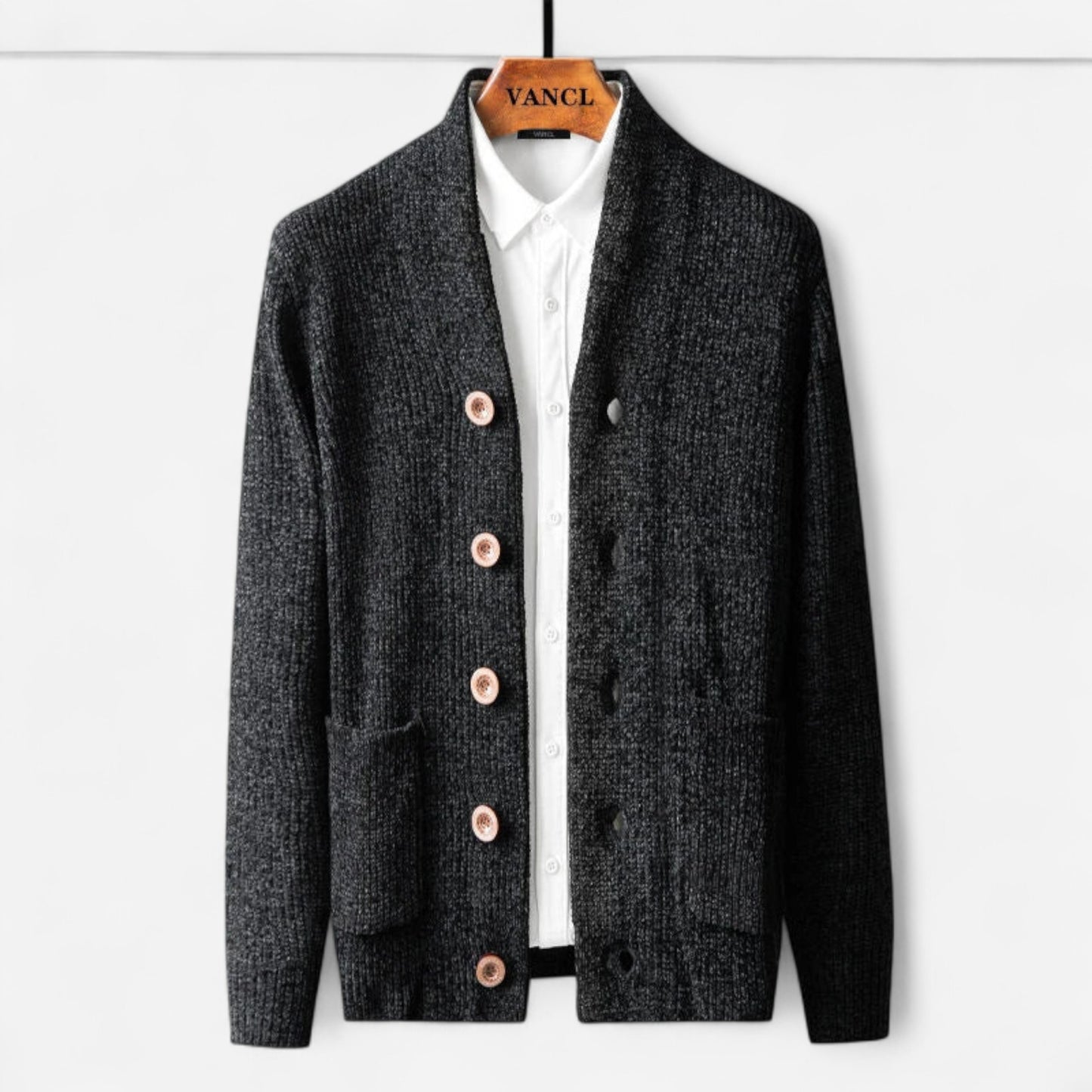 Maison Prestige - Cardigan en Cachemire Luxe et Élégance