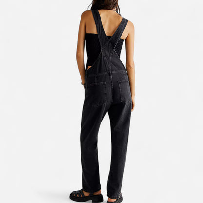 Indie West - Salopette en Denim Éthique et Tendance pour Femme