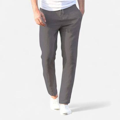Jorn - Pantalon en lin léger pour un confort optimal et élégant