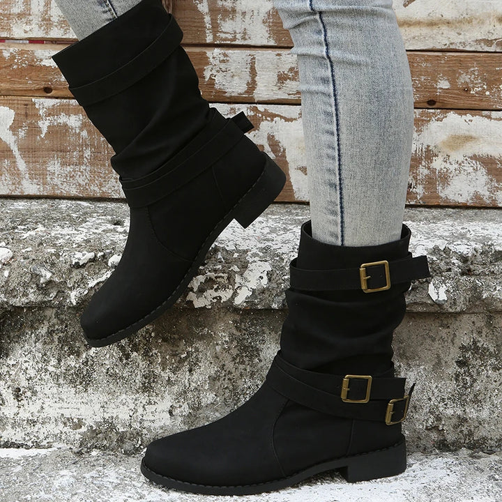 MELANIE™ |  Bottes à boucles décontractées