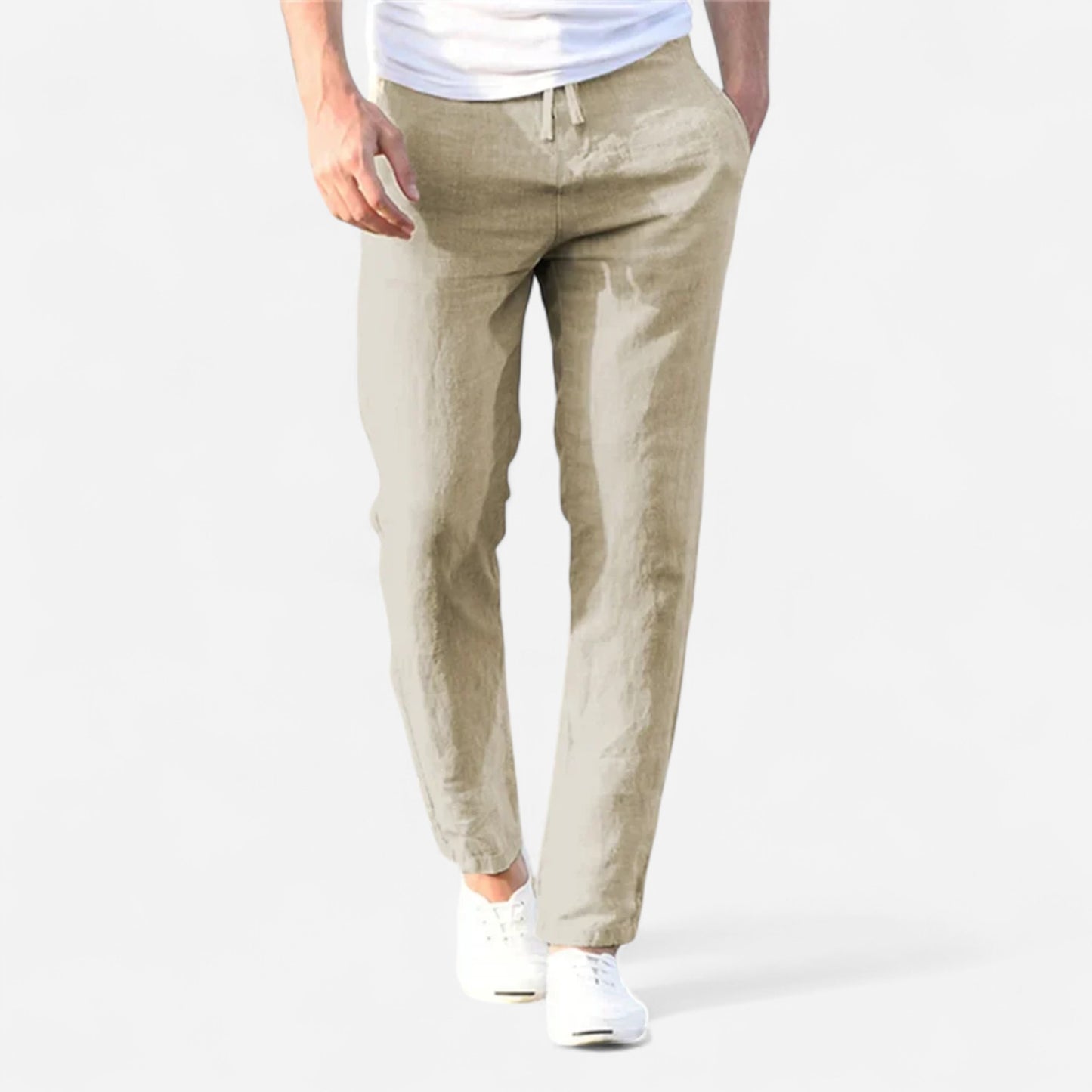 Jorn - Pantalon en lin léger pour un confort optimal et élégant