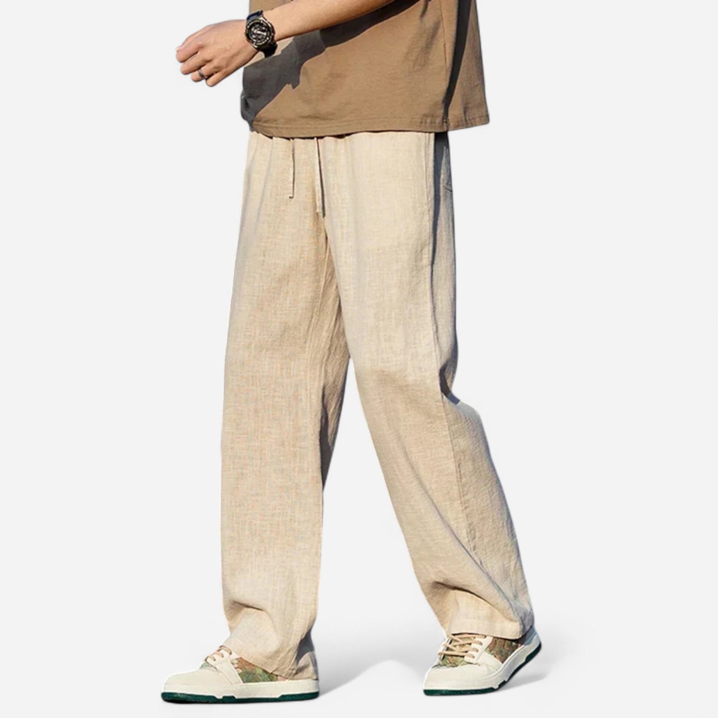 Tom - Pantalon d'été décontracté pour homme, confort optimal
