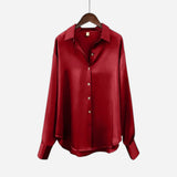 Elvire Satin Blouse - Élégance et Confort en Satin Premium
