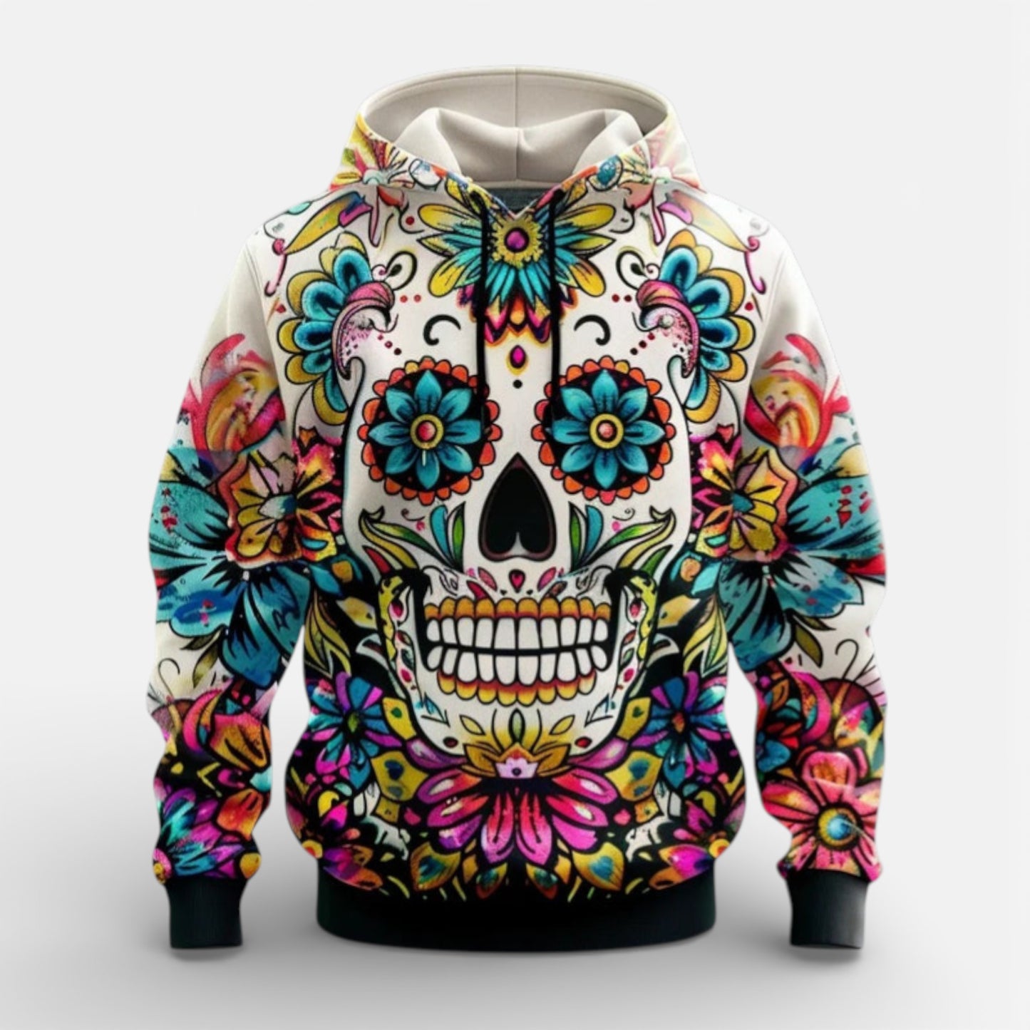 Santo Skull Hoodie - Sweat à capuche unique et stylé pour tous