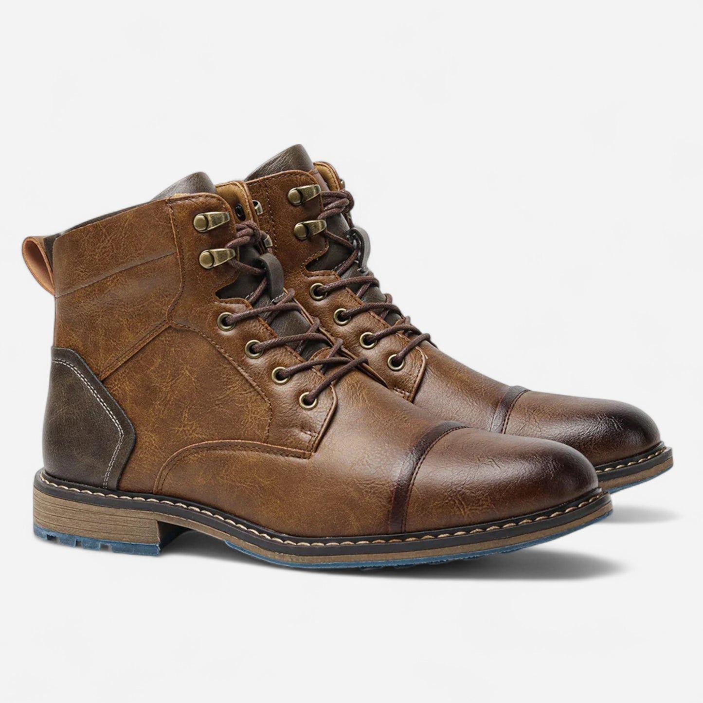 Ashford Bottes en Cuir Vintage - Élégance Durable et Confort Optimal