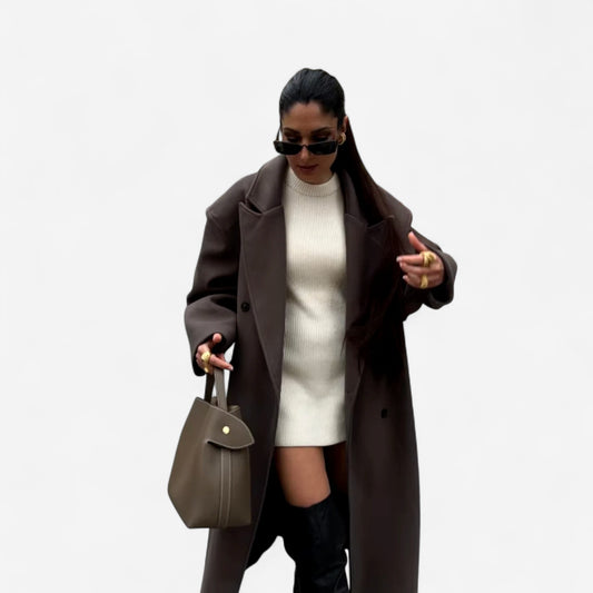 Noëlle - Manteau oversize élégant pour un style contemporain