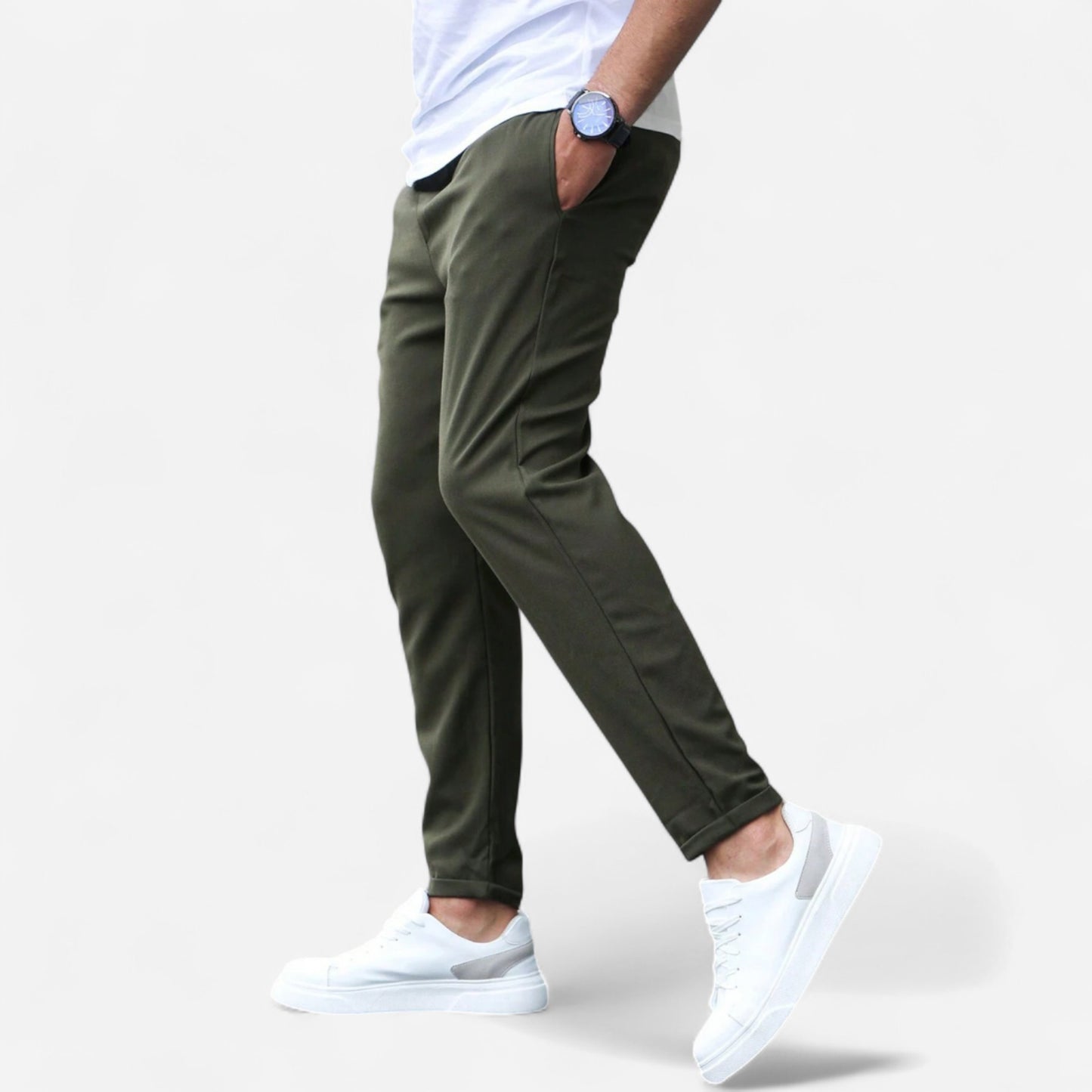 Sebastian - Pantalon Confortable Élastique pour un Style Élégant