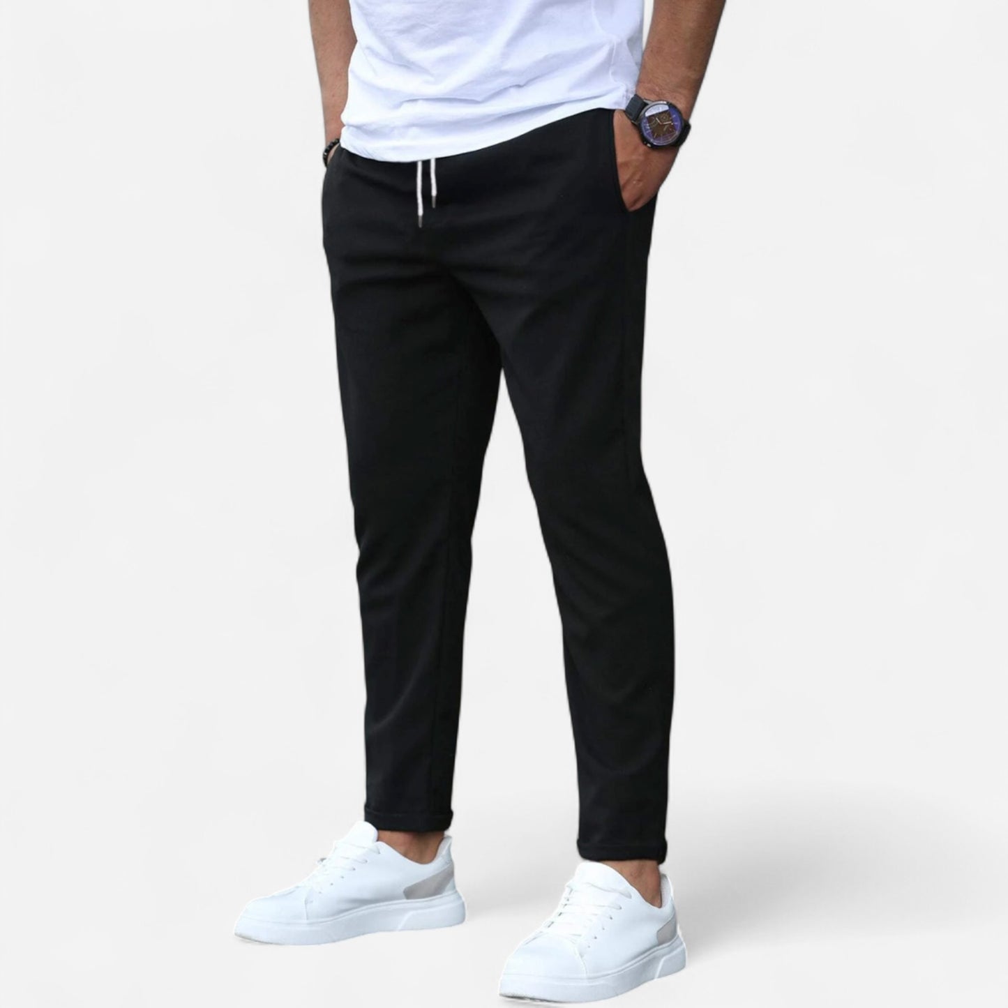 Sebastian - Pantalon Confortable Élastique pour un Style Élégant