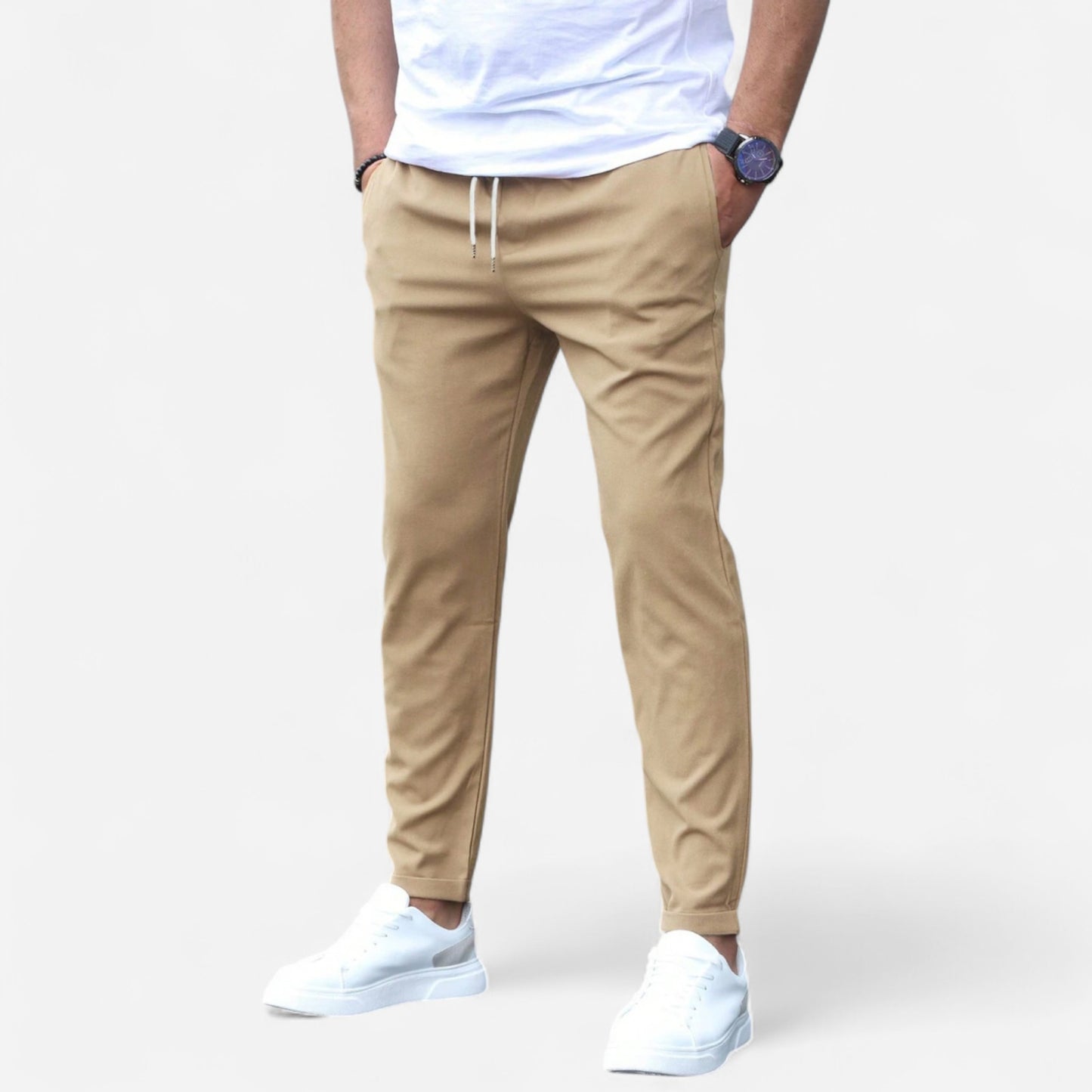 Sebastian - Pantalon Confortable Élastique pour un Style Élégant