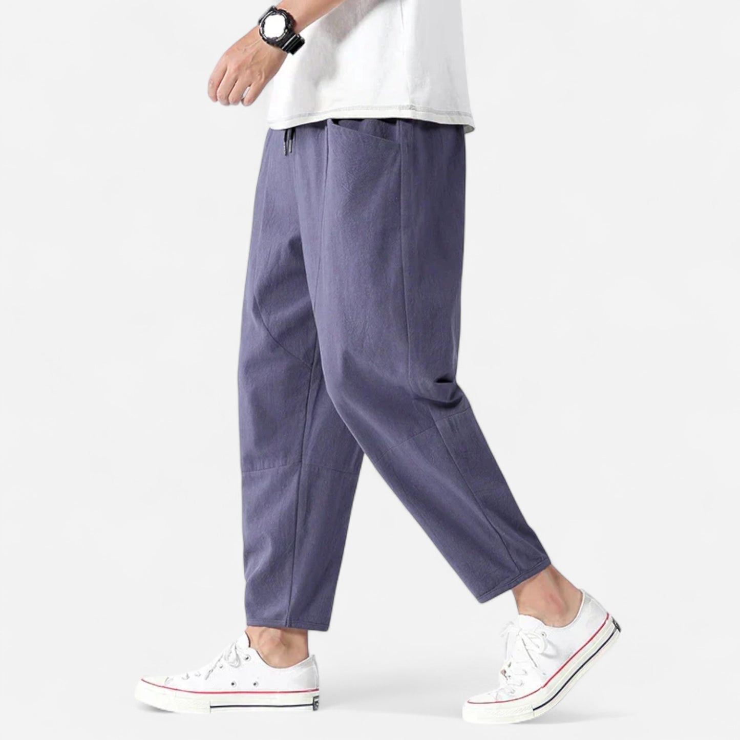 Alex - Pantalon décontracté élégant à coupe ample et stylé
