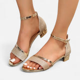 Julisse Radiance - Sandales à Talons Confortables et Élégantes