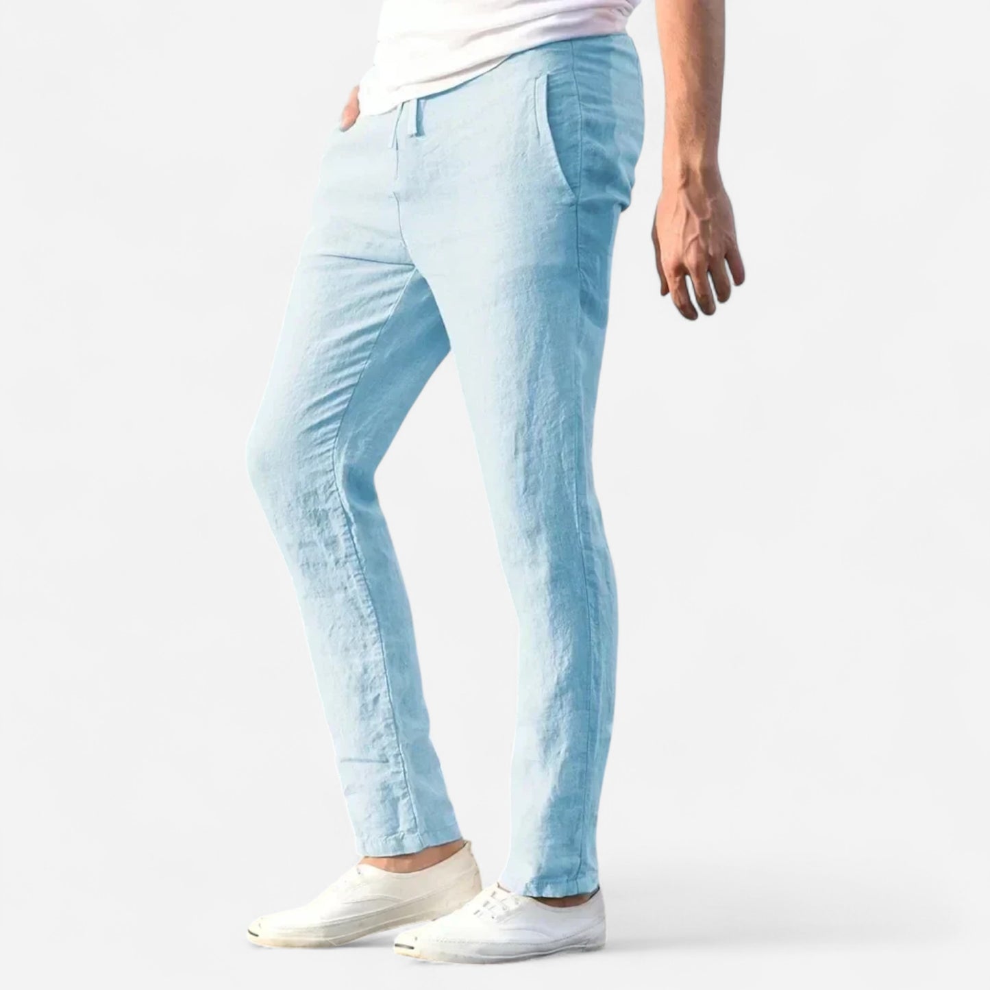 Jorn - Pantalon en lin léger pour un confort optimal et élégant