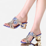 Castia Cristal - Sandales à Talons Élégantes et Confortables
