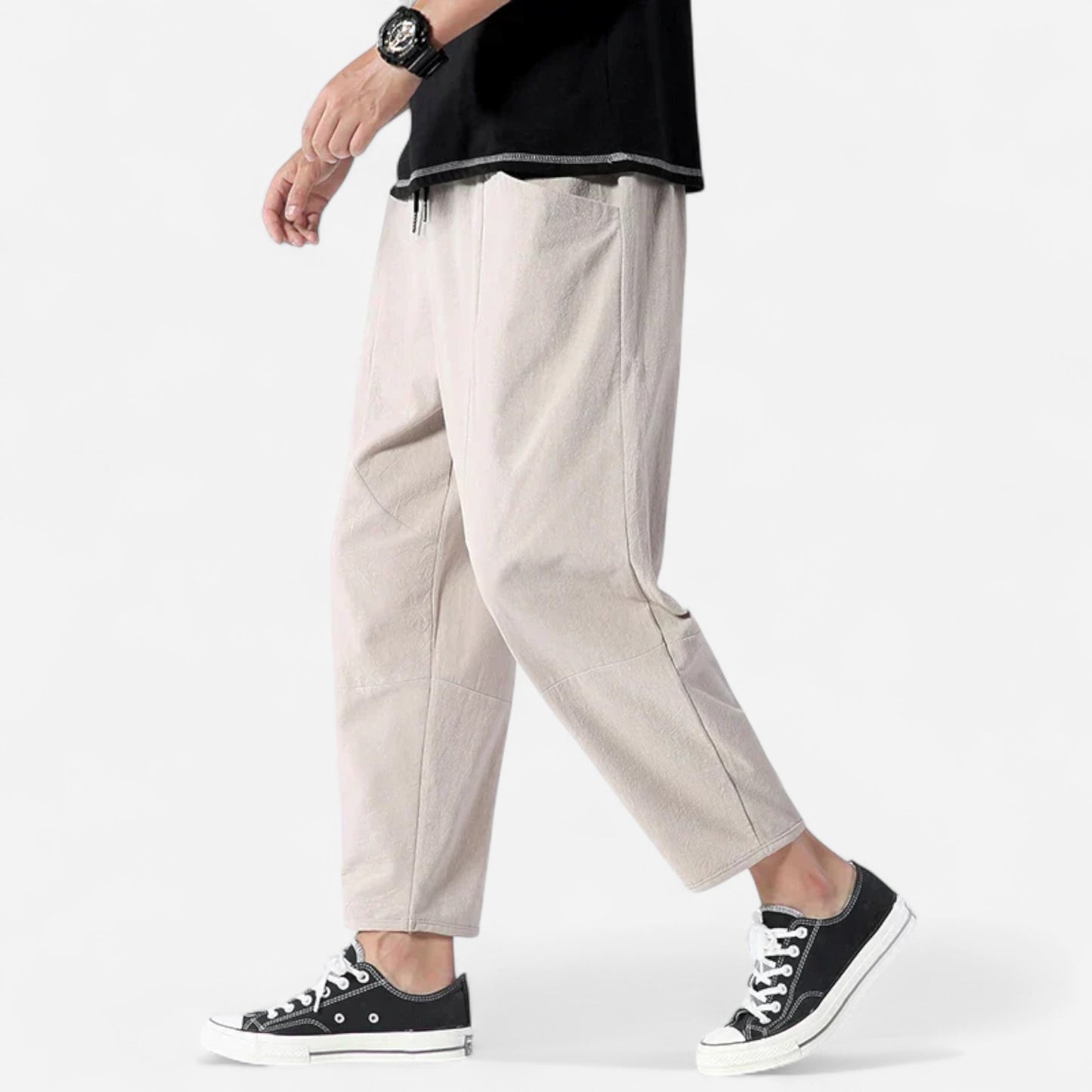 Alex - Pantalon décontracté élégant à coupe ample et stylé