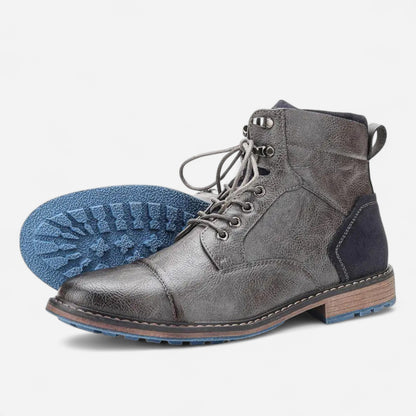 Ashford Bottes en Cuir Vintage - Élégance Durable et Confort Optimal