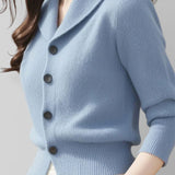Lorvella - Blazer en Tricot Douillet pour un Style Élégant